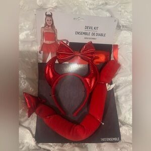 Red Devil accessories Costume Kit